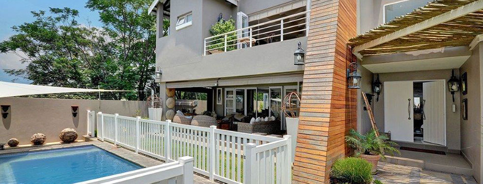 white linen and shutters with natural colours