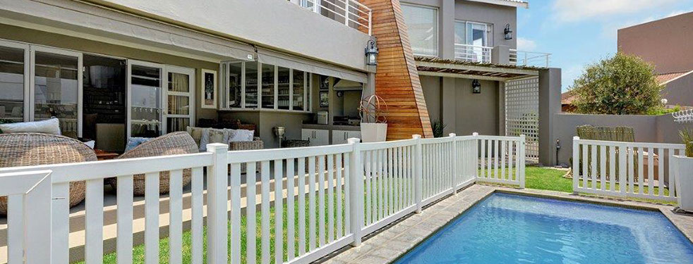 white linen and shutters with natural colours