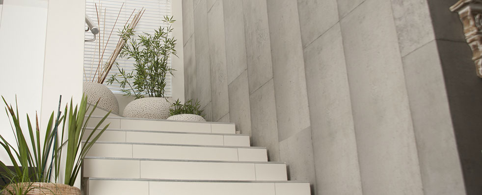 white linen and shutters with natural colours