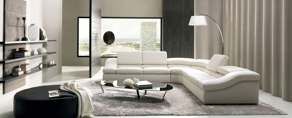 living room design with natural colours